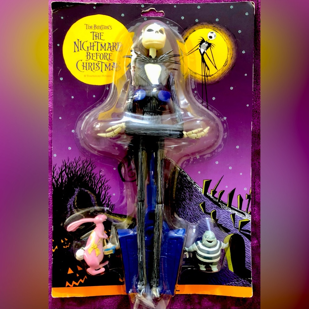 The Nightmare Before Christmas Jack Skellington, Eastern Bunny & Corpse Kid Set